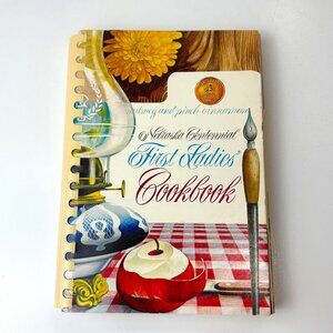 Nebraska Centennial‎ First Ladies Cookbook Spiral-Bound 1976